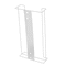 Alpine Industries Quadruple Box Wire Wall Mount Glove Dispenser, White, PK3 ALP485-05-WHI-3pk - alternate 5